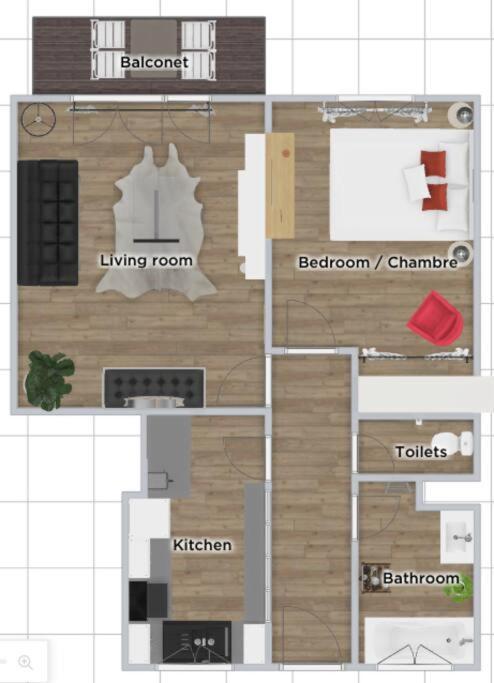 Апартаменты 5Min By Walk Beach - T2 - 50M2 Валлорис Экстерьер фото
